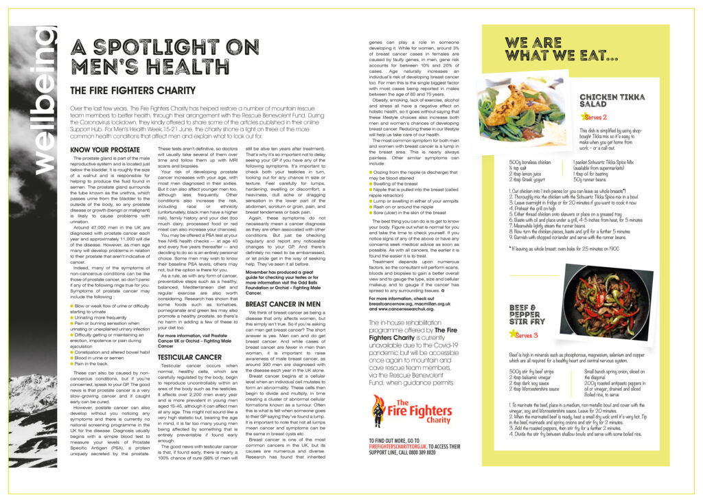 Spotlight on men's health