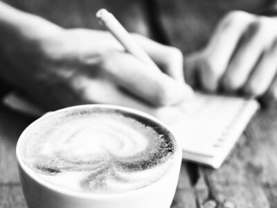 Take the time to smell the coffee